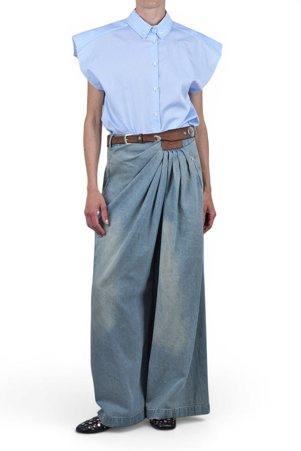 Souvenir - Pantalone - 471494 - Denim chiaro