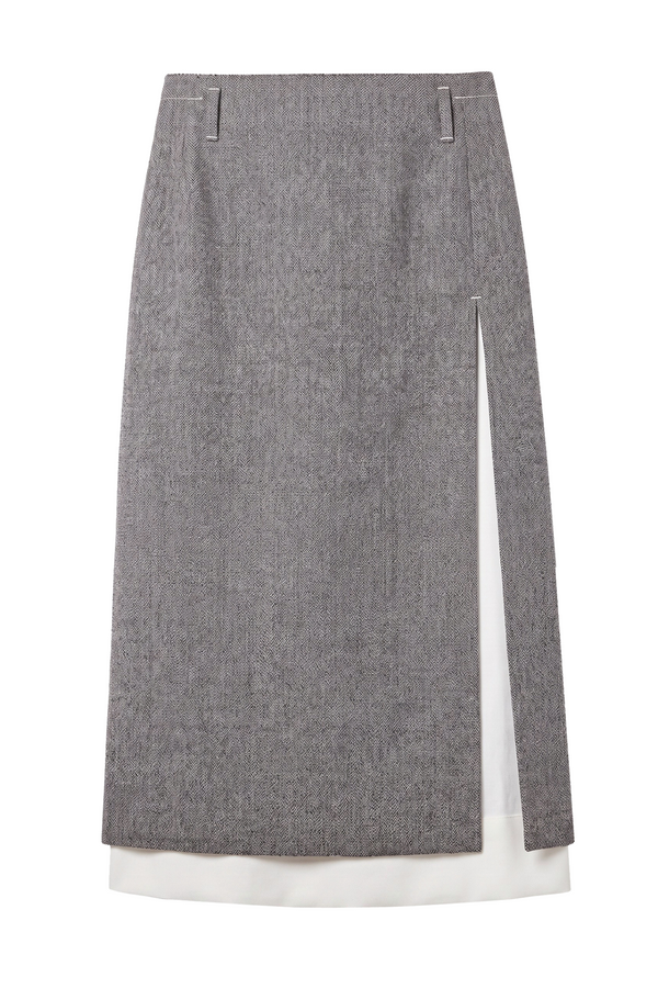 Tela - Skirt - 480121 - Taupe 