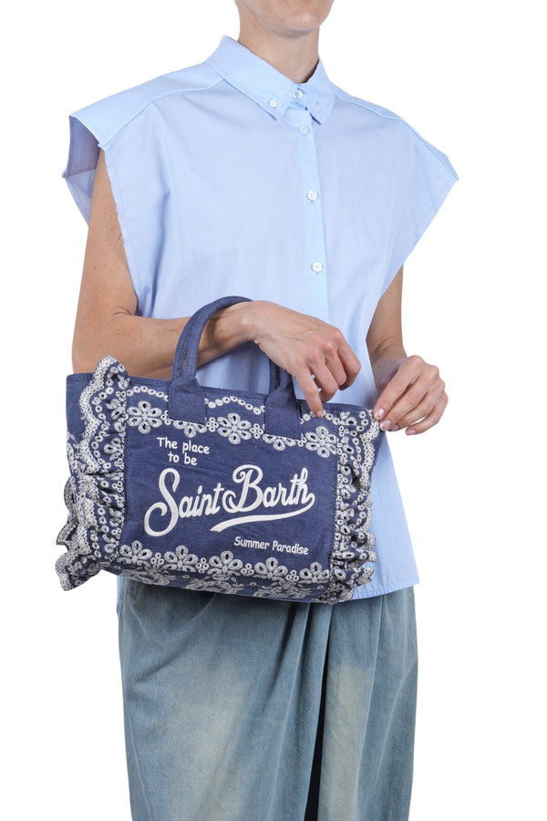 MC2 Saint Barth - Medium bag - 471008 - Denim 