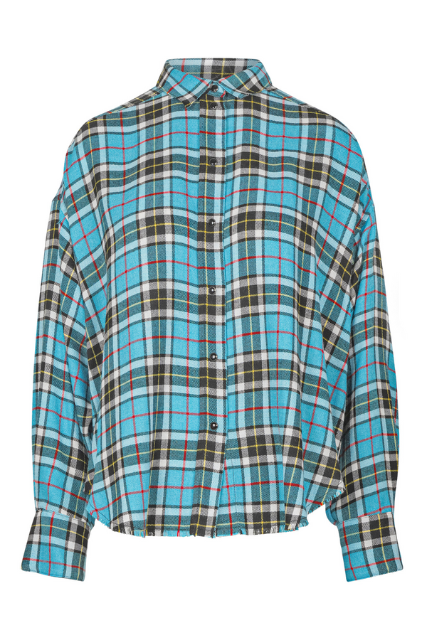 8pm - Camicia - 460227 - Nero/Turchese