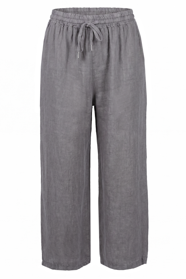 La Femme Blanche - Pants - 471658 - Taupe 