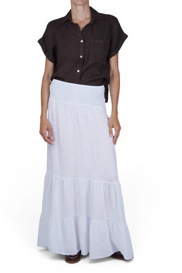 La Femme Blanche - Shirt - 471654 - Mocha 