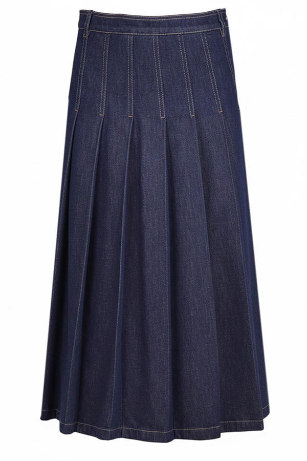 Weekend MaxMara - Gonna - 470602 - Denim scuro