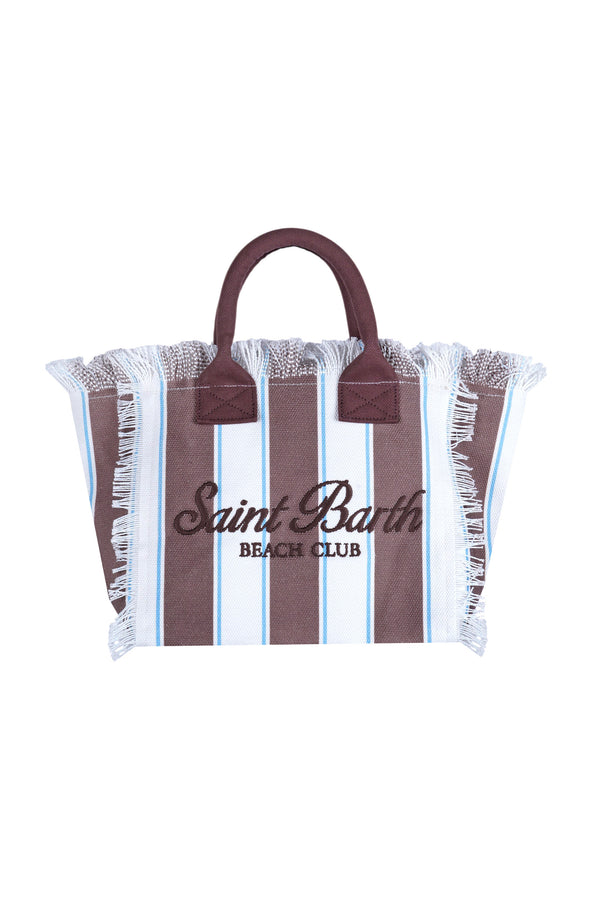 MC2 Saint Barth - Borsa media - 471045 - Bianco/Cioccolato