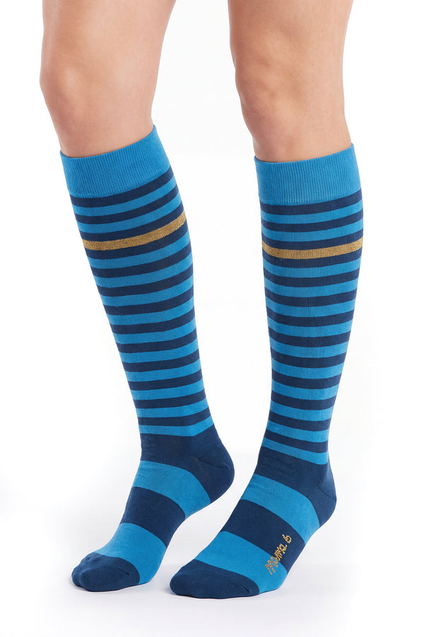 Mama B - Calze - 480066 - Blu/Turchese
