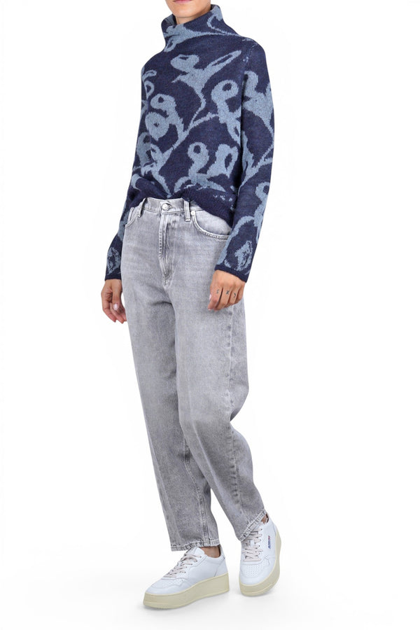 Alessia Santi - Maglia - 480525 - Blu/Grigio