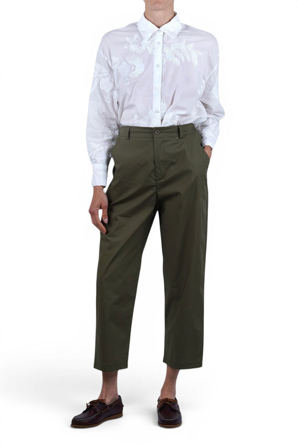 La Femme Blanche - Pantalone - 471624 - Militare