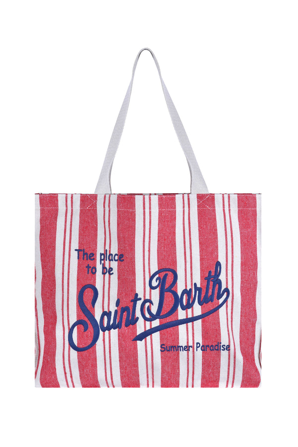 MC2 Saint Barth - Medium bag - 471028 - Cream/Red 