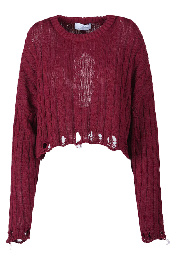 So Allure - Sweater - 470029 - Cherry 