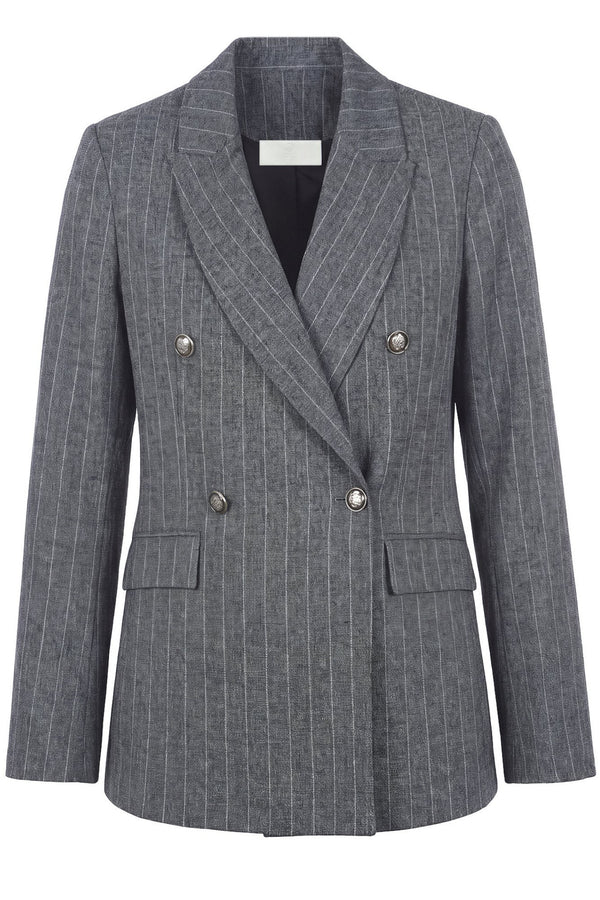 La Femme Blanche - Jacket - 481129 - Gray 