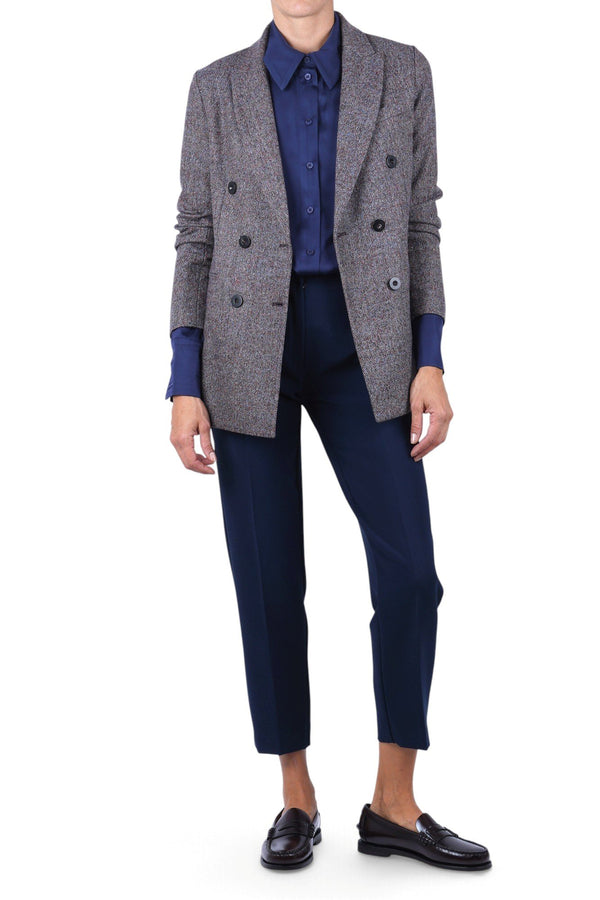 Circolo 1901 - Jacket - 480428 - Blue/Burgundy 
