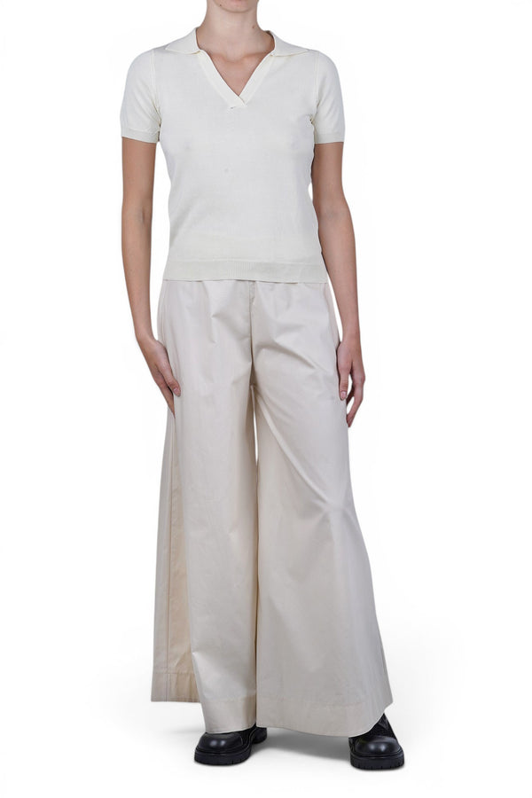 La Femme Blanche - T-shirt - 471592 - Panna