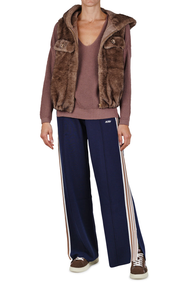 La Femme Blanche - Maglia - 461399 - Nocciola