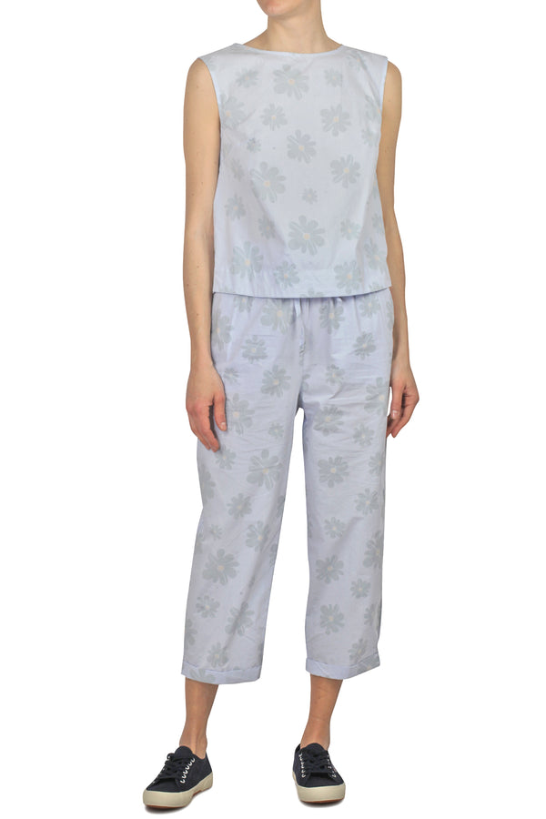 Alessia Santi - Pantalone - 450150 - Fantasia Azzurro