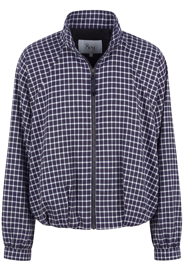 8pm - Bomber - 480410 - Brown Pattern 