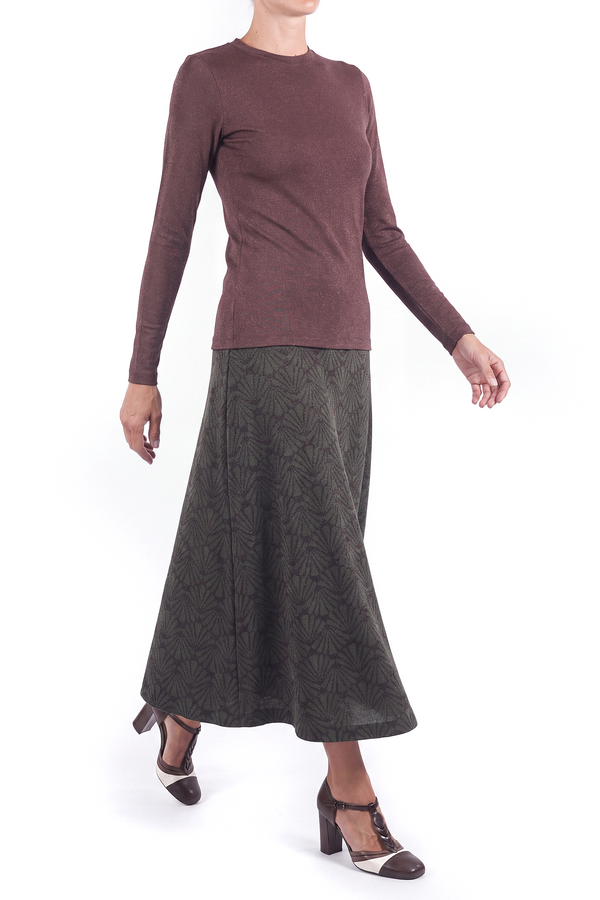 NIU - Skirt - 480646 - Bronze/Green 