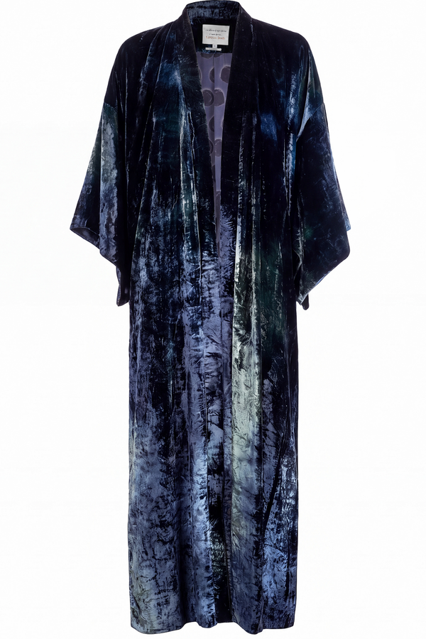 Alessia Santi - Soprabito Kimono - 480521 - Fantasia Blu