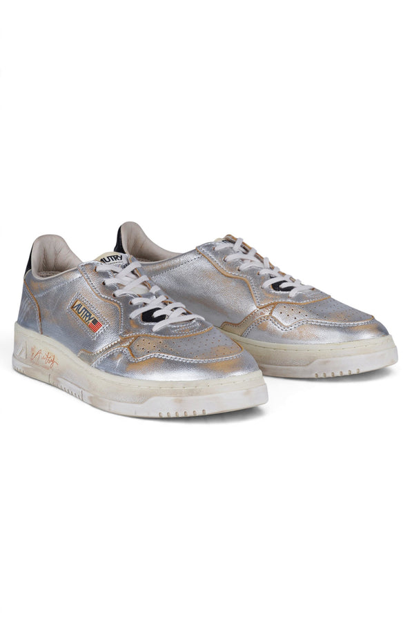 Autry - Sneakers - 480723 - Beige/Silver 