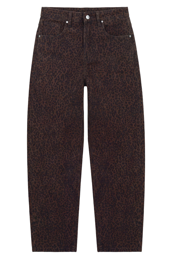 La Femme Blanche - Jeans - 481131 - Brown Pattern 