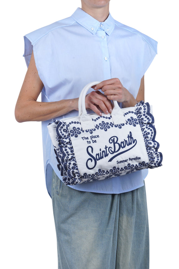 MC2 Saint Barth - Medium bag - 471008 - White/Blue 