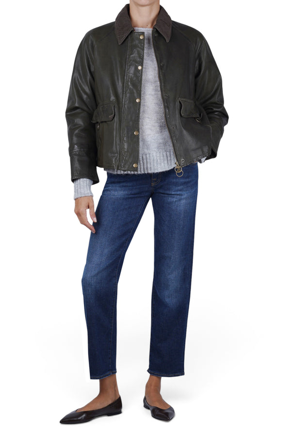 THE JACKIE LEATHERS - Giubbotto - 480822 - Fango
