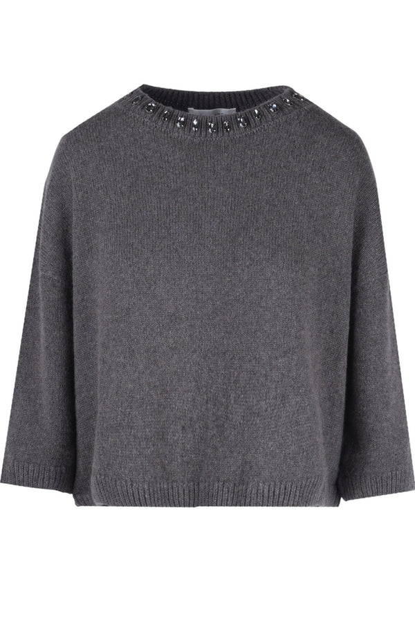 Liviana Conti - Sweater - 480844 - Taupe 