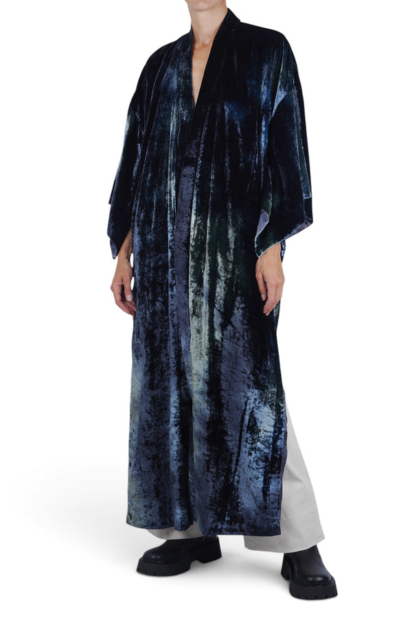 Alessia Santi - Soprabito Kimono - 480521 - Fantasia Blu