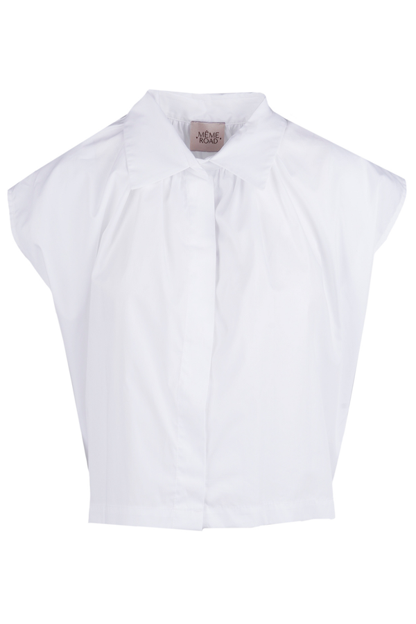 Mame Road - Shirt - 470265 - White 
