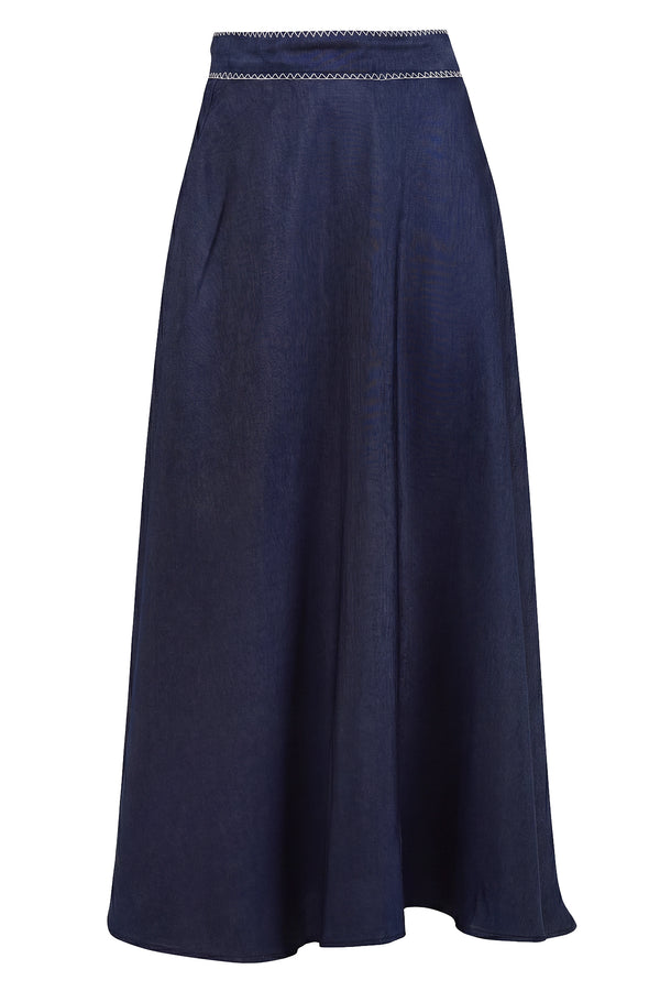 La Femme Blanche - Gonna - 471573 - Blu