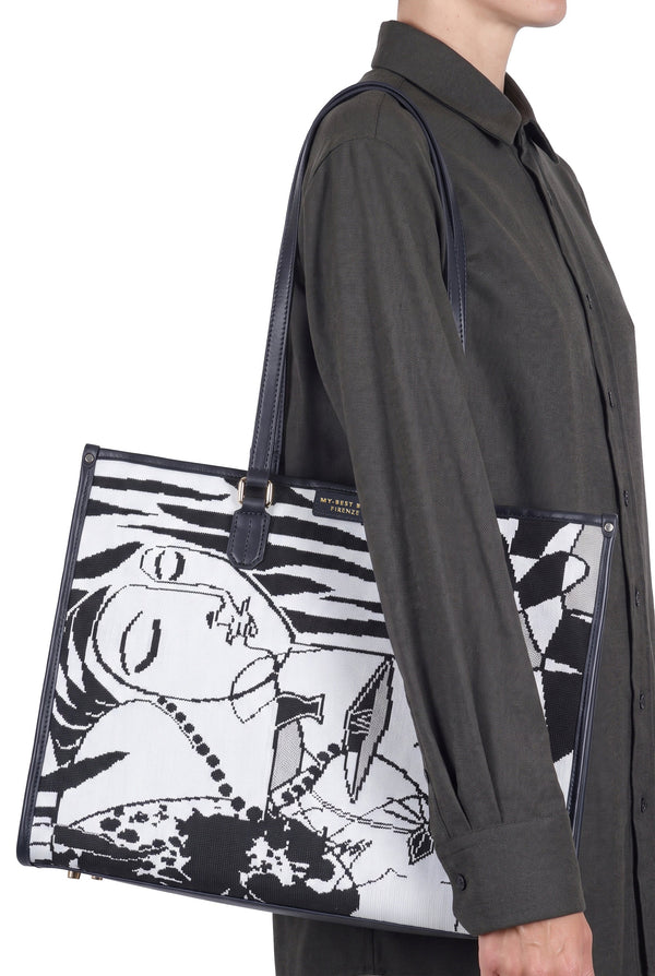 My Best Bags - Big Bag - 480084 - White/Black 