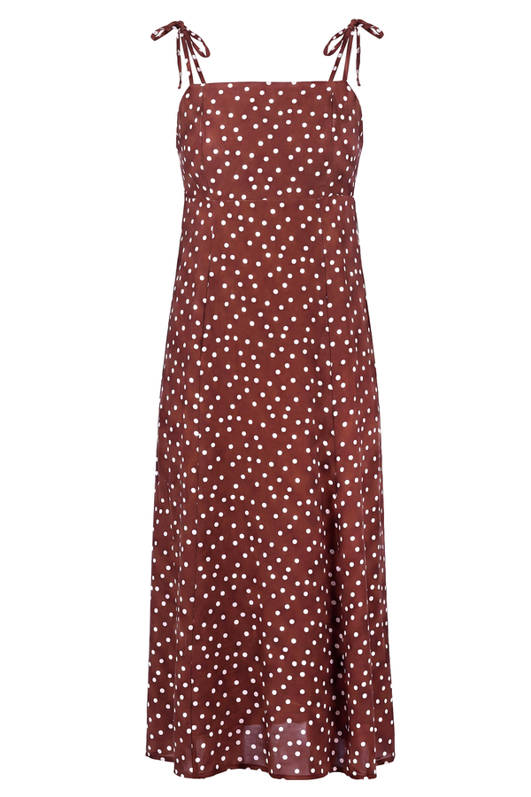 La Femme Blanche - Abito - 471596 - Bruciato/Bianco