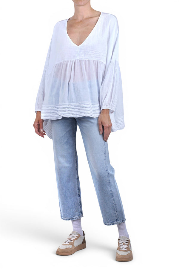 La Femme Blanche - Blouse - 471751 - White 
