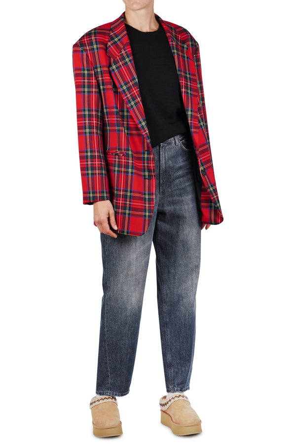 La Femme Blanche - Jacket - 461451 - Pattern Red 