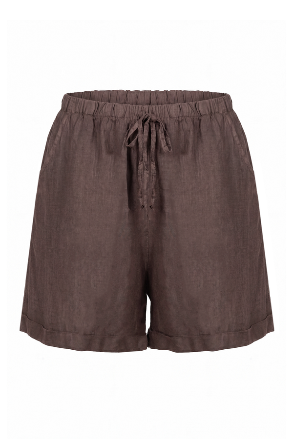 La Femme Blanche - Shorts - 471662 - Brown 