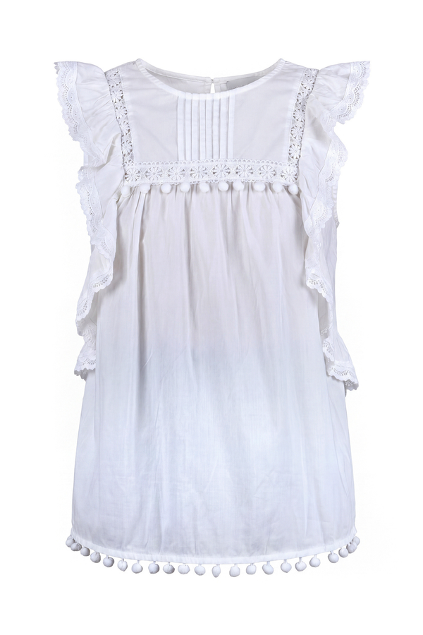 La Femme Blanche - Top - 471618 - Panna