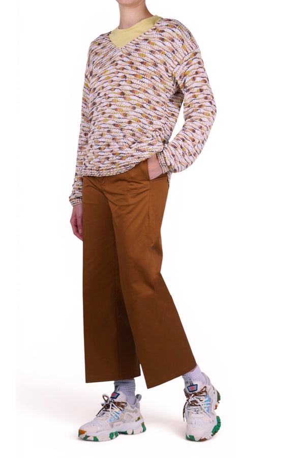 La Femme Blanche - Maglia - 471551 - Fantasia Beige