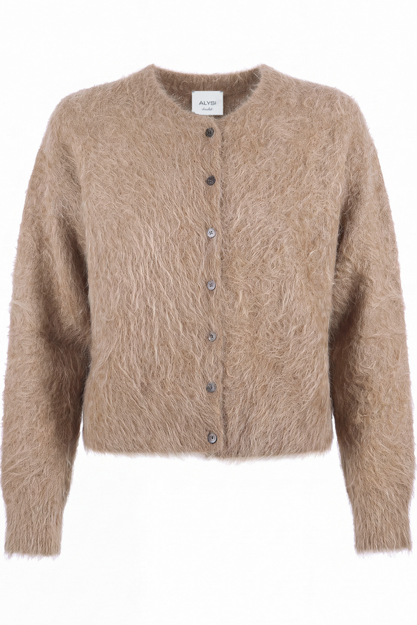 Alysi - Cardigan - 480625 - Camel 