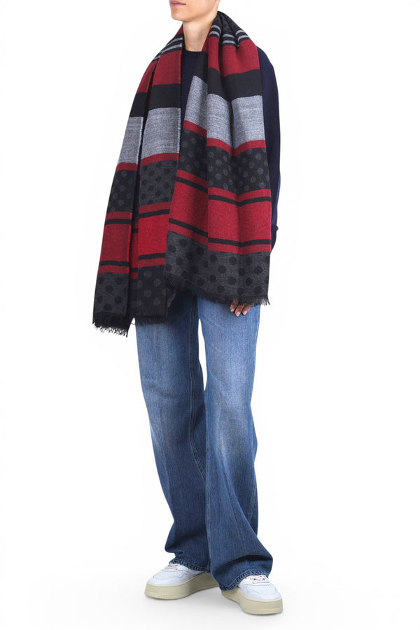 Alessia Santi - Scarf - 480526 - Red/Black 