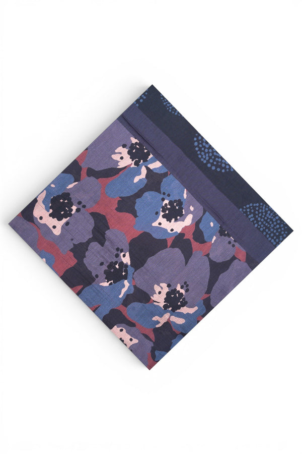 Alessia Santi - Scarf - 480533 - Gray/Bordeaux 