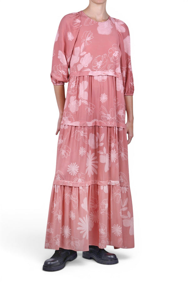 Alessia Santi - Abito - 470165 - Fantasia Rosa
