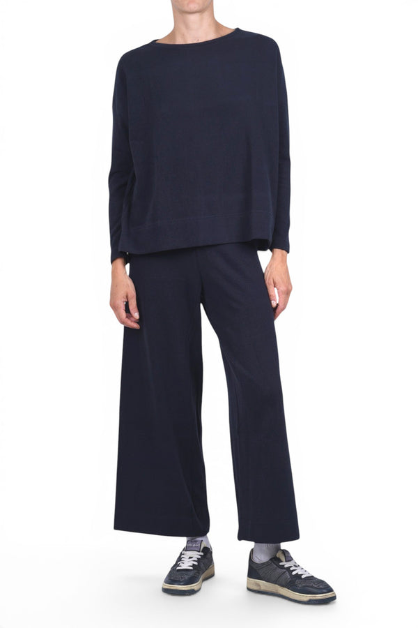 Mama B - Pantalone - 480051 - Blu scuro