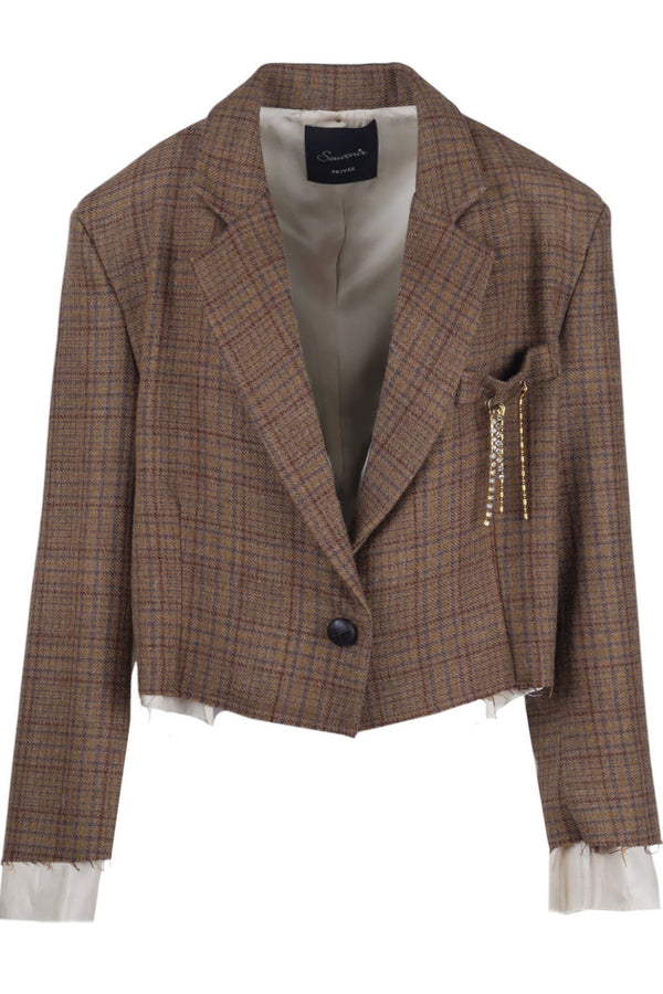 Souvenir - Jacket - 481025 - Camel Pattern 