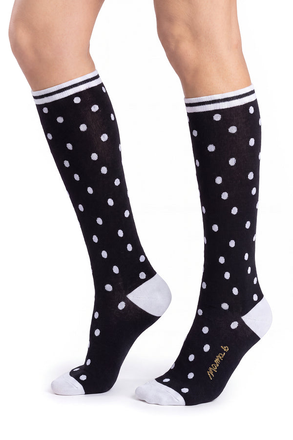 Mama B - Calze - 480064 - Nero/Panna