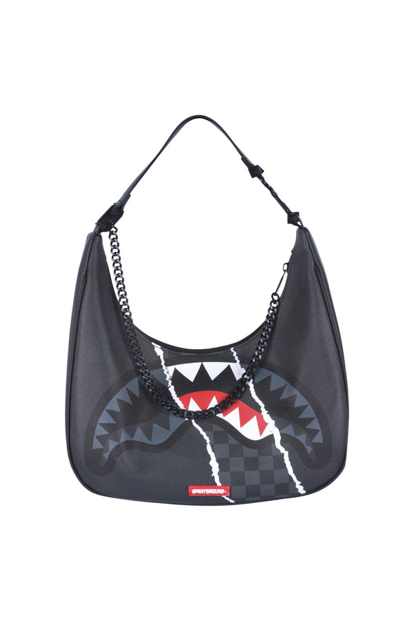 SPRAYGROUND - Medium bag - 480940 - Black/Gray 