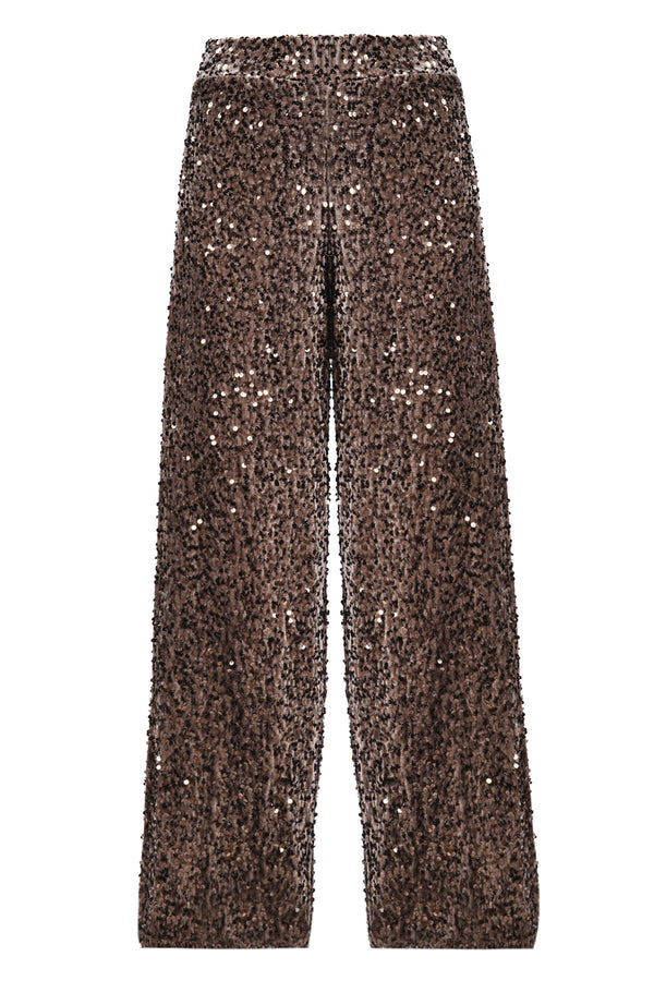 La Femme Blanche - Pants - 461721 - Brown 