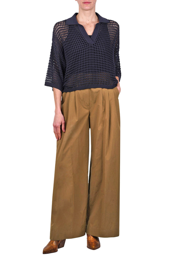 Ottod'ame - Pantalone - 470709 - Oliva