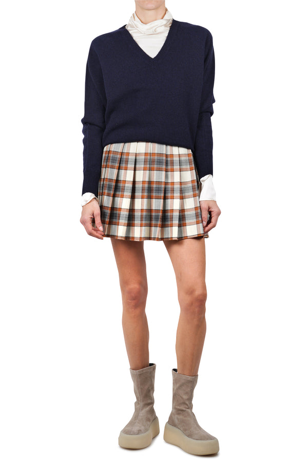 La Femme Blanche - Gonna - 461718 - Cream/Gray 