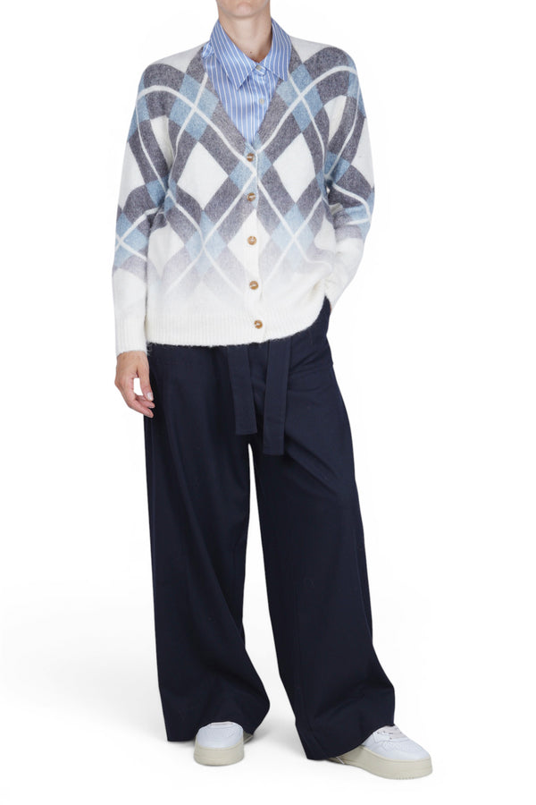 Semi Couture - Cardigan - 480866 - Latte/Grigio