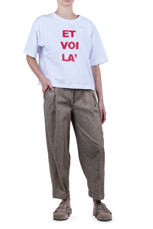Alessia Santi - Pantalone - 470167 - Tortora