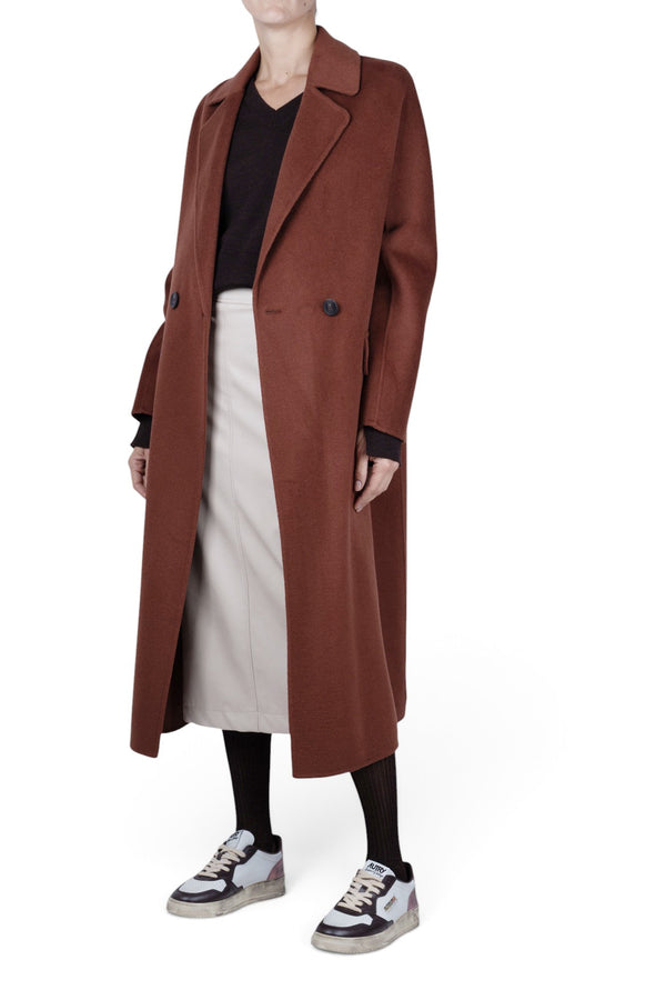Ottod'ame - Cappotto - 480342 - Cuoio